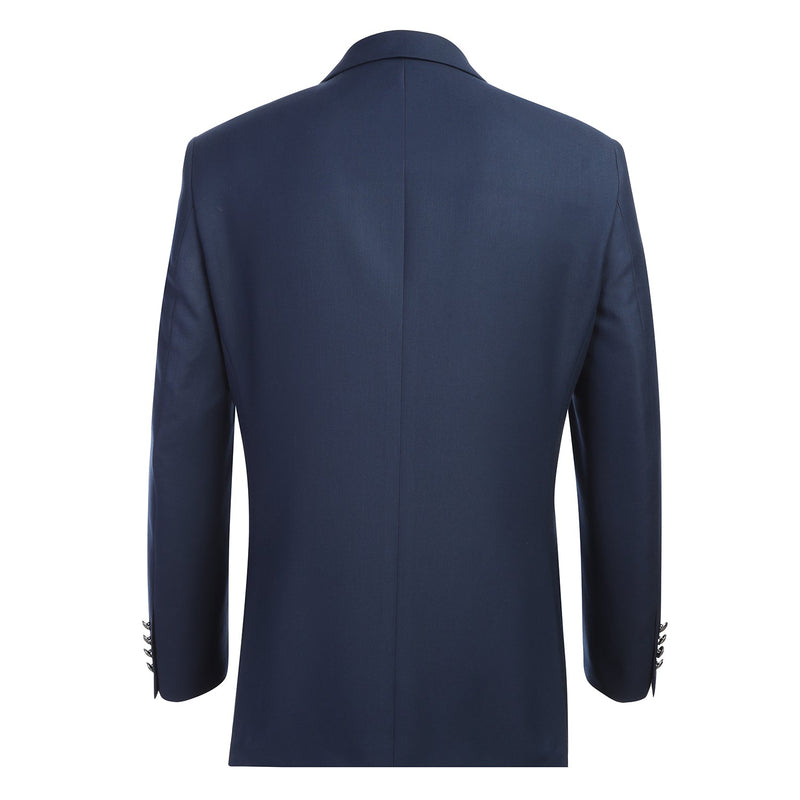 201-19 Men's Classic Fit Blazer NAVY L42 Classic Fit