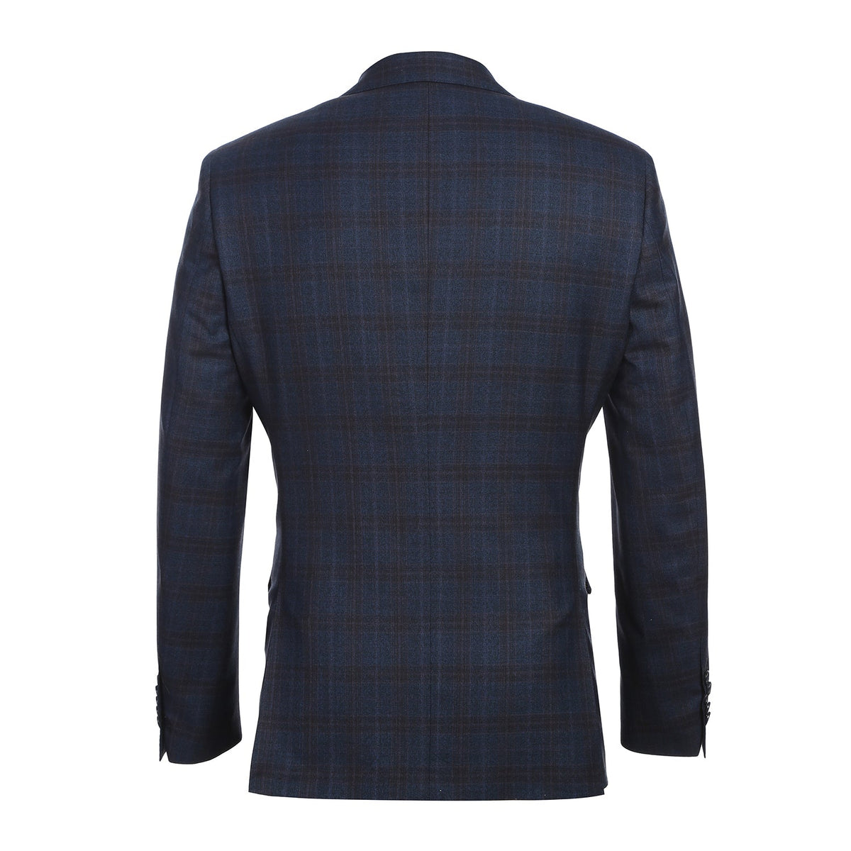 EL12-55-410 Dark Blue Check Suit