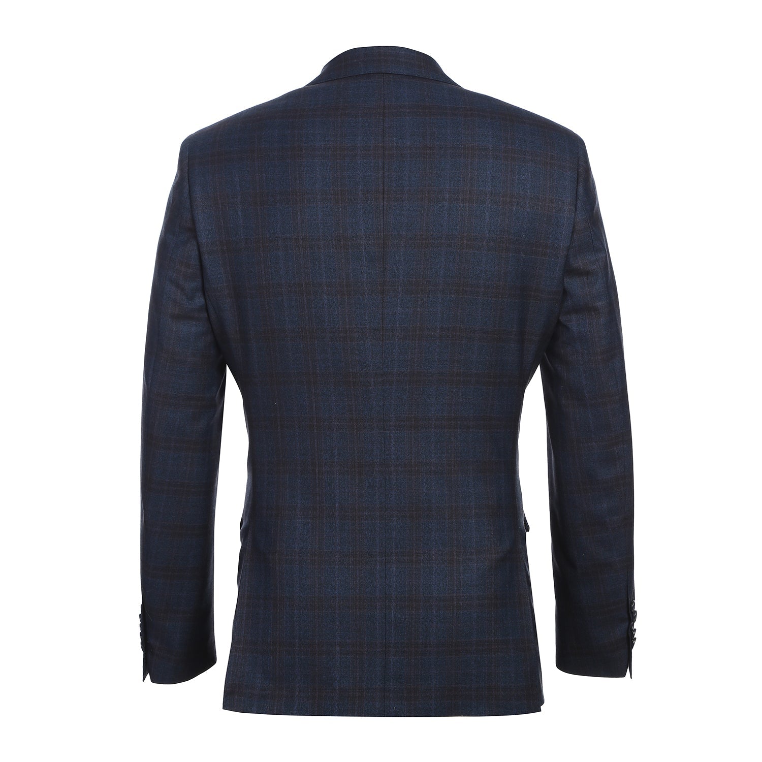 EL12-55-410 Dark Blue Check Suit