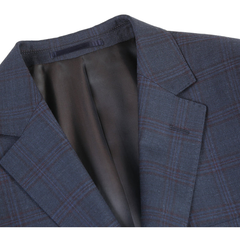 564-5 Men's New Slim Fit Wool Suit