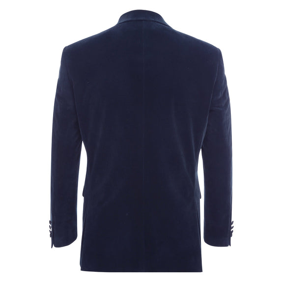 290-12 Men's New Slim Fit Tuxedo Jacket NAVY L42 New Slim Fit