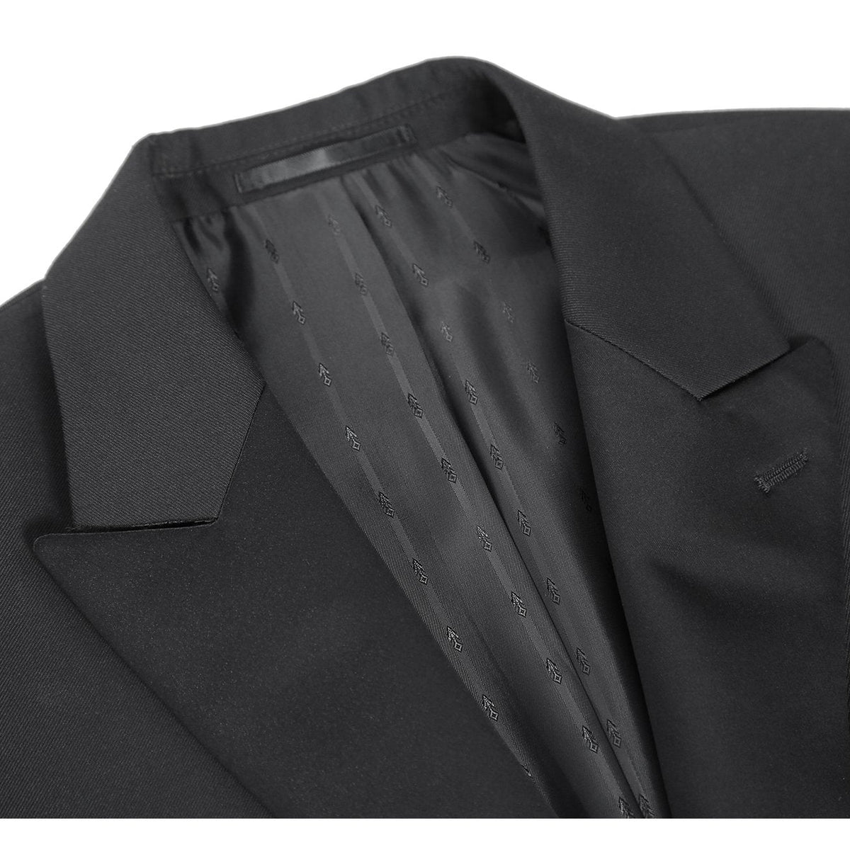 201-1FD Men's Classic Fit Peak Lapel Full Dress Tuxedo