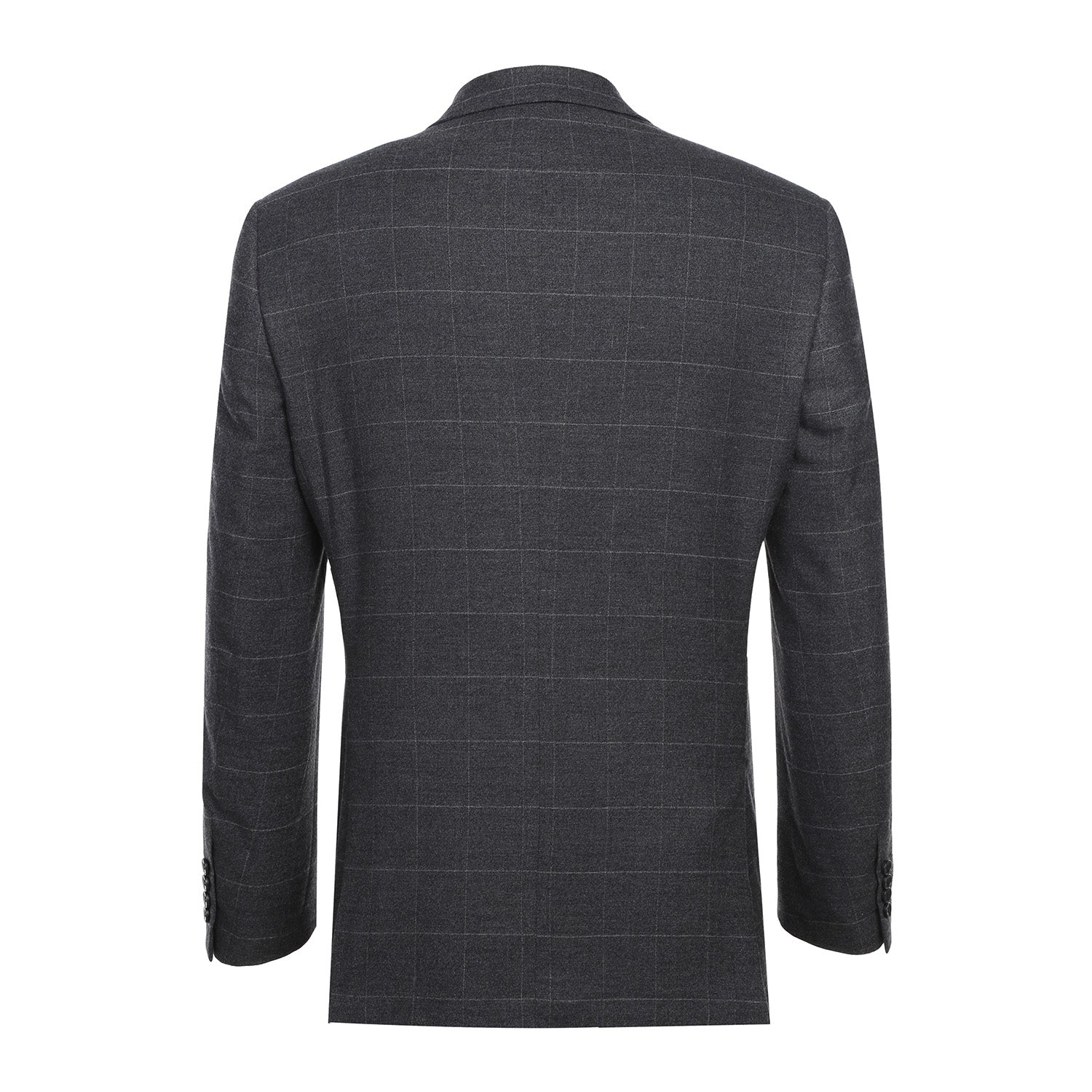 293-31 Men's New Slim Fit Checked Suits