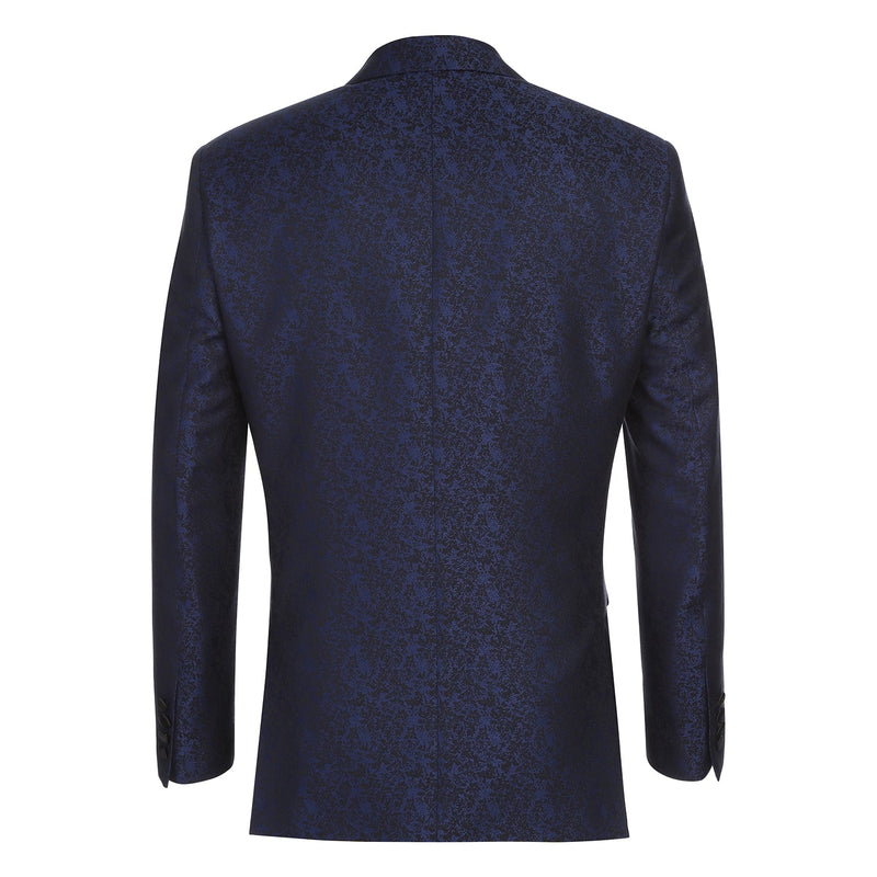 290-17 Men's New Slim Fit Tuxedo Jacket ROYAL BLUE L42 New Slim Fit