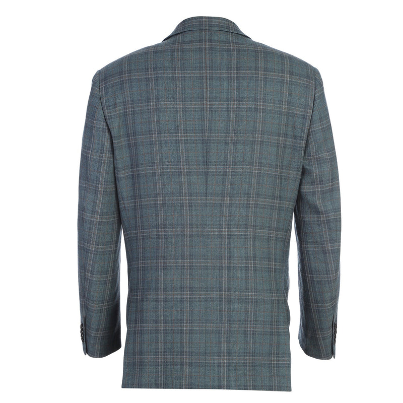 567-7 Men's Classic Fit Wool Blazer OLIVE L42 Classic Fit