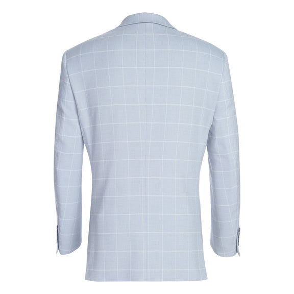 294-64 Men's Classic Fit Blazer LIGHT BLUE L42 Classic Fit