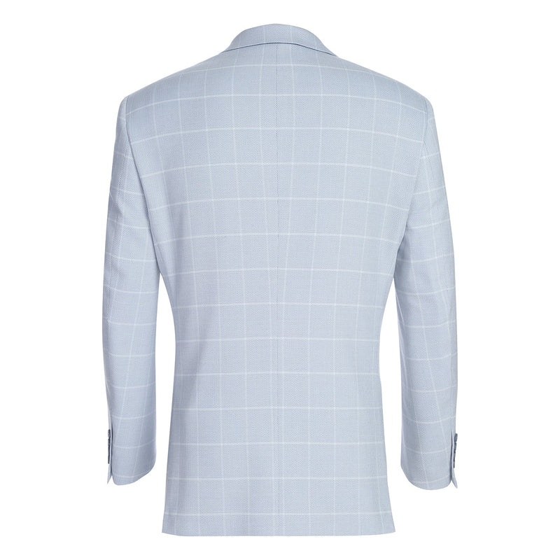294-64 Men's Classic Fit Blazer LIGHT BLUE L42 Classic Fit