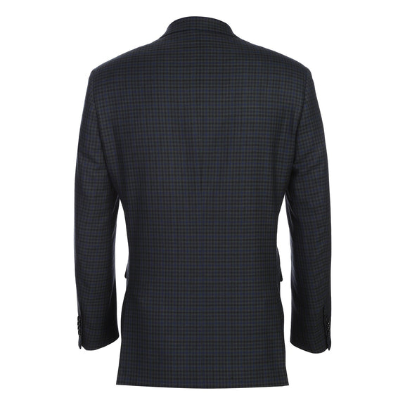 567-4 Men's New Slim Fit Wool Blazer GREEN L42 New Slim Fit