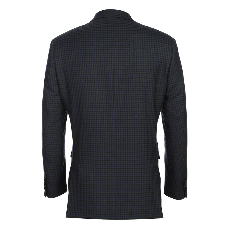 567-4 Men's New Slim Fit Wool Blazer GREEN L42 New Slim Fit