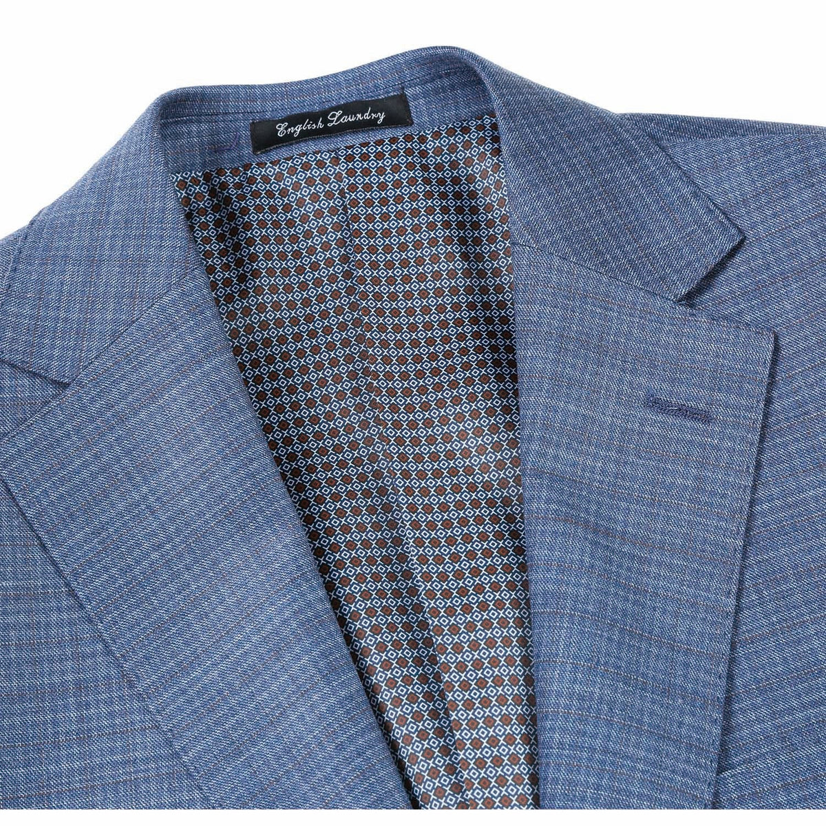 EL82-60-402 Pale Blue Wool Suit