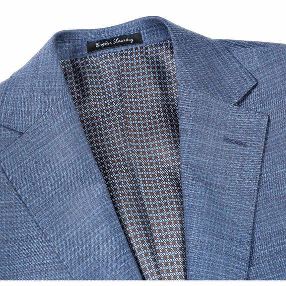 EL82-60-402 Pale Blue Wool Suit