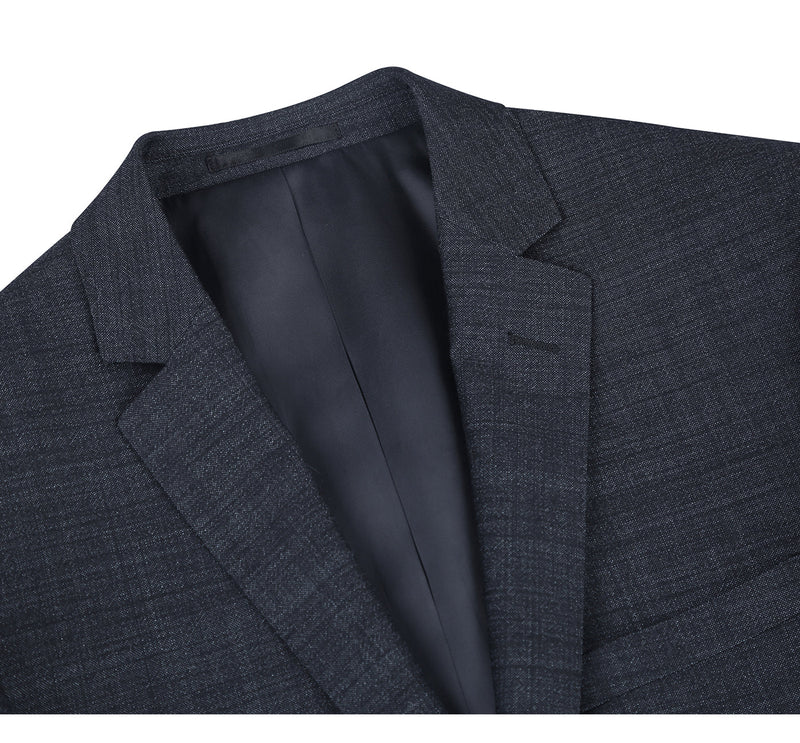 558-2 Men's Slim Fit Wool Suit