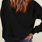 SPOOKY Round Neck Long Sleeve Sweatshirt