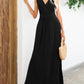 Surplice Neck Sleeveless Maxi Dress