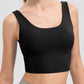 Scoop Neck Wide Strap Active Tank