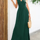 Surplice Neck Sleeveless Maxi Dress