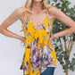 Celeste Full Size Floral V-Neck Cami