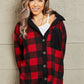 Heimish Make It Last Full Size Contrast Plaid Shacket