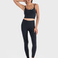 Double Strap Ribbed Sports Cami