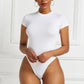 Round Neck Short Sleeve Bodysuit