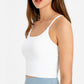 Crisscross Back Scoop Neck Sports Cami