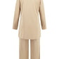 V-Neck Tank, Long Sleeve Cover-Up and Pants Three Piece Set