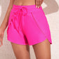 Drawstring Waist Swim Shorts