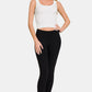 Zenana Ribbed Round Neck Cropped Tank