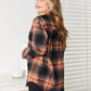 Mandy Plaid Dropped Shoulder Shirt