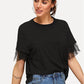 Round Neck Short Sleeve Top