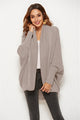 Angel Wings Open Front Batwing Sleeve Cardigan Tan One Size