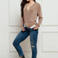 V-Neck Long Sleeve Bodysuit