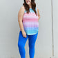 Heimish Love Yourself Full Size Multicolored Striped Sleeveless Round Neck Top