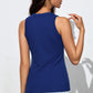 Round Neck Sleeveless Tank