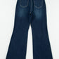 Distressed Wide Leg Jeans with Pockets