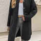 Devine Button Up Long Sleeve Coat