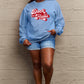 Simply Love Full Size DECK THE HALLS Graphic Sweatshirt