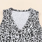 Animal Print V-Neck Tank