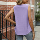 Eyelet Square Neck Tank