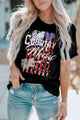 COUNTRY MUSIC Graphic Tee Shirt Black