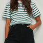 Striped Short Sleeve T-Shirt