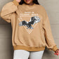 Simply Love Full Size Eagle Graphic Drop Shoulder Sweatshirt