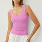 Be Cool Scoop Neck Wide Strap Tank