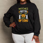 Simply Love Full Size Graphic Drop Shoulder Sweatshirt