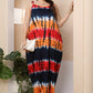 Plus Size Tie-Shoulder Maxi Dress