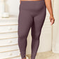 Double Take Wide Waistband Sports Leggings