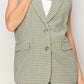 HYFVE Single-Breasted Sleeveless Suit and Shorts Set