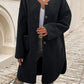 Devine Button Up Long Sleeve Coat