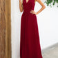 Surplice Neck Sleeveless Maxi Dress