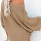 Round Neck Long Sleeve Knit Top